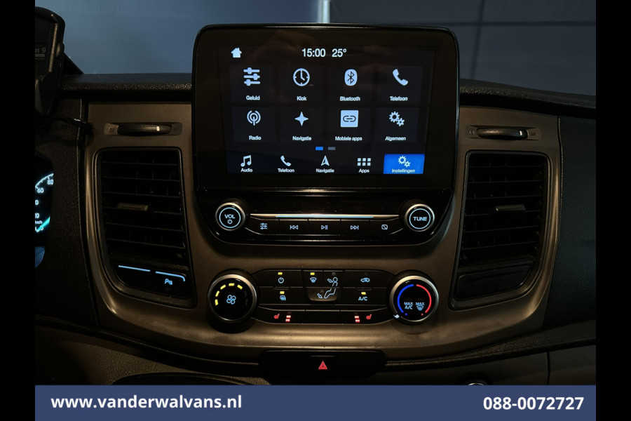 Ford Transit Custom 2.0 TDCI L1H1 Euro6 Airco | Navigatie | Cruisecontrol | Parkeersensoren | LED | Stoelverwarming Achterklep, Android Auto, 2500kg trekvermogen