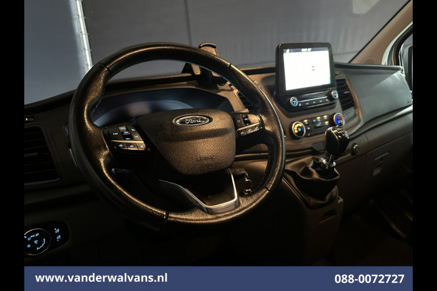 Ford Transit Custom 2.0 TDCI L1H1 Euro6 Airco | Navigatie | Cruisecontrol | Parkeersensoren | LED | Stoelverwarming Achterklep, Android Auto, 2500kg trekvermogen