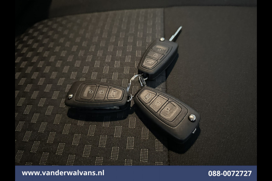 Ford Transit Custom 2.0 TDCI L1H1 Euro6 Airco | Navigatie | Cruisecontrol | Parkeersensoren | LED | Stoelverwarming Achterklep, Android Auto, 2500kg trekvermogen
