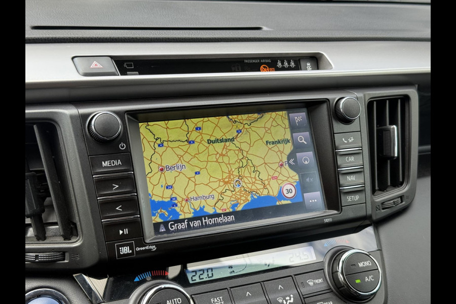 Toyota RAV4 2.5 Hybrid AWD Energy Plus | JBL, Trekhaak, Navigatie, Leer, Stoelverwarming, Geheugenfunctie, 360 Camera, 1.650KG Trekgewicht
