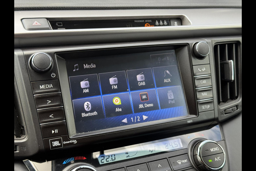 Toyota RAV4 2.5 Hybrid AWD Energy Plus | JBL, Trekhaak, Navigatie, Leer, Stoelverwarming, Geheugenfunctie, 360 Camera, 1.650KG Trekgewicht