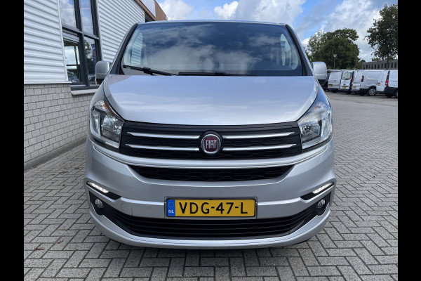 Fiat Talento 1.6 MJ 125pk EcoJet L2H1 luxe DC 5 persoons SX / vaste prijs rijklaar € 17.950 ex btw / lease vanaf € 302 / zilver metallic / euro 6 / bpm vrij / airco / cruise / navi / trekhaak !