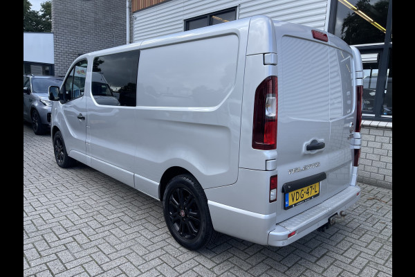 Fiat Talento 1.6 MJ 125pk EcoJet L2H1 luxe DC 5 persoons SX / vaste prijs rijklaar € 17.950 ex btw / lease vanaf € 302 / zilver metallic / euro 6 / bpm vrij / airco / cruise / navi / trekhaak !
