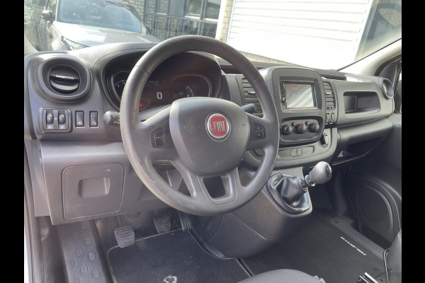 Fiat Talento 1.6 MJ 125pk EcoJet L2H1 luxe DC 5 persoons SX / vaste prijs rijklaar € 17.950 ex btw / lease vanaf € 302 / zilver metallic / euro 6 / bpm vrij / airco / cruise / navi / trekhaak !