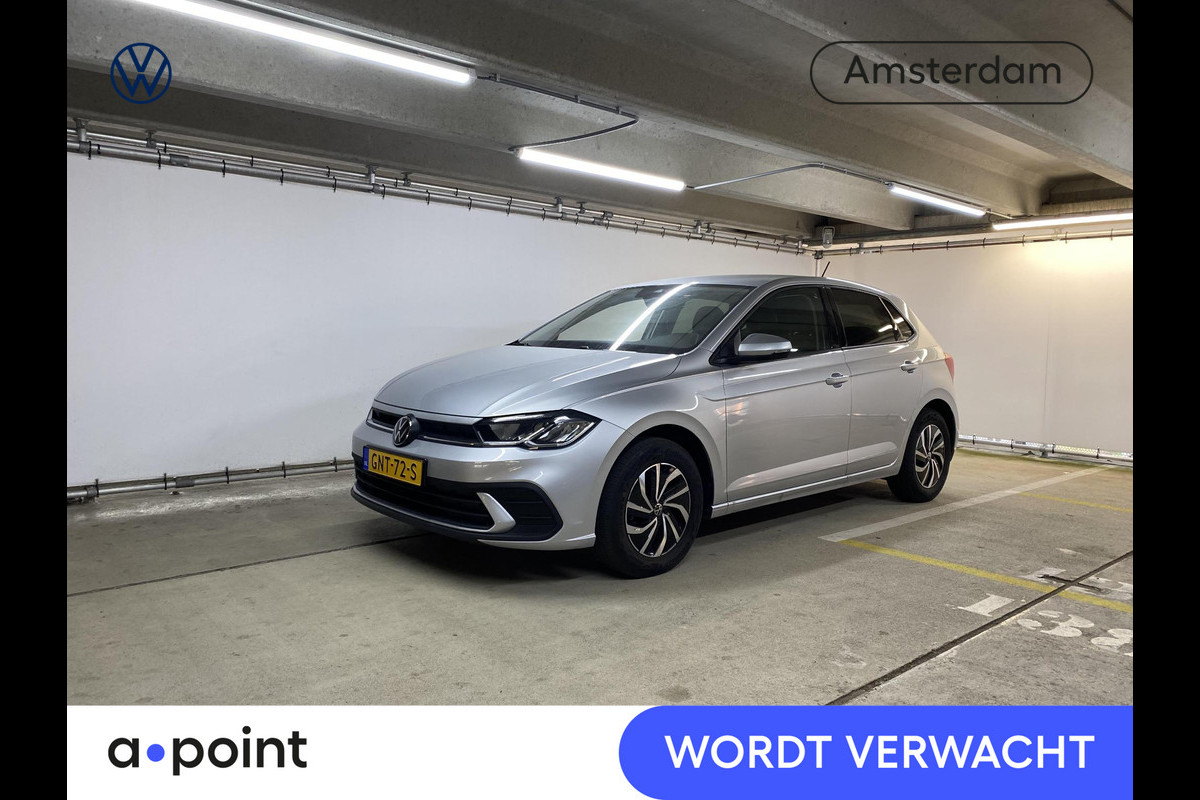 Volkswagen Polo 1.0 TSI Life Edition 95 pk Automaat (DSG) | Verlengde garantie | Navigatie via App | Parkeersensoren achter | Achteruitrijcamera | Adaptieve cruise control |