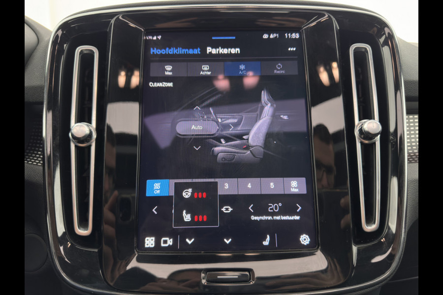 Volvo XC40 Recharge P8 AWD R-Design [ 3-Fase ] { SOH-89%} (INCL-BTW) *PANO | LEATHER-ALCANTARA | DIGI-COCKPIT | FULL-LED | PREMIUM-AUDIO | CARPLAY | KEYLESS | NAVI-FULLMAP | ECC | PDC | HEATED-SPORTSEATS | BLIS | PRIVACY-GLASS | 19''ALU*