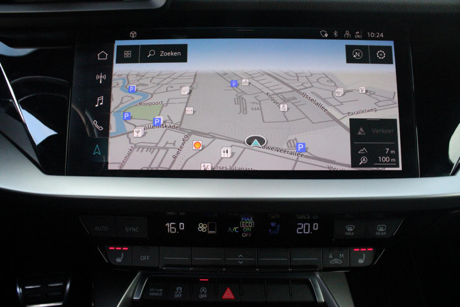 Audi A3 Limousine 2.0 TFSI 310PK S3 QUATTRO | APPLE CARPLAY/ANDROID AUTO | STOEL VERWARMING | S-LINE INTERIEUR/EXTERIEUR | SPORT STUUR S-LINE MET SCHAKEL FUNCTIE | NAVIGATIE | VIRTUAL COCKPIT PLUS | GLANS PAKKET | CRUISE CONTROL | ADVANCED KEY | AMBIENTE VERLICHTING | LANE ASSIST | CLIMATE CONTROL | FULL LED KOPLAMPEN | SPORT STOELEN | PARKEER SENSOREN ACHTER | S SPORTONDERSTEL | S REMMEN | DRAADLOZE TELEFOONLADER |
