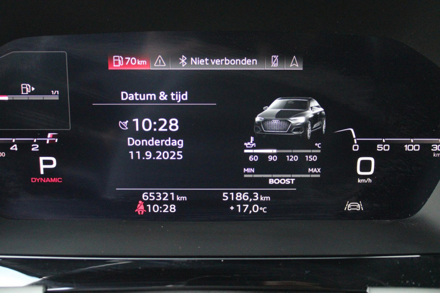 Audi A3 Limousine 2.0 TFSI 310PK S3 QUATTRO | APPLE CARPLAY/ANDROID AUTO | STOEL VERWARMING | S-LINE INTERIEUR/EXTERIEUR | SPORT STUUR S-LINE MET SCHAKEL FUNCTIE | NAVIGATIE | VIRTUAL COCKPIT PLUS | GLANS PAKKET | CRUISE CONTROL | ADVANCED KEY | AMBIENTE VERLICHTING | LANE ASSIST | CLIMATE CONTROL | FULL LED KOPLAMPEN | SPORT STOELEN | PARKEER SENSOREN ACHTER | S SPORTONDERSTEL | S REMMEN | DRAADLOZE TELEFOONLADER |