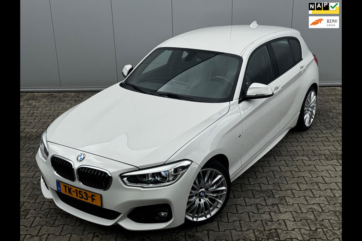BMW 1-serie 118i M SPORT LEDER CLIMA CRUISE ORIGINEEL NEDERLANDS NAP BMW 1-serie 118i M SPORT LEDER CLIMA CRUISE ORIGINEEL NEDERLANDS NAP