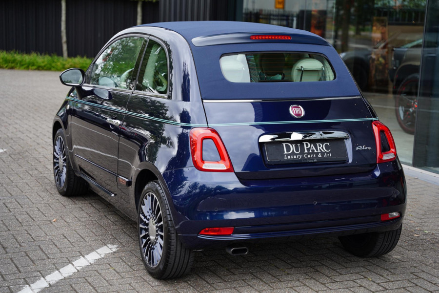 Fiat 500C Riva LTD Leder Beige Uniek 28 D.Km.