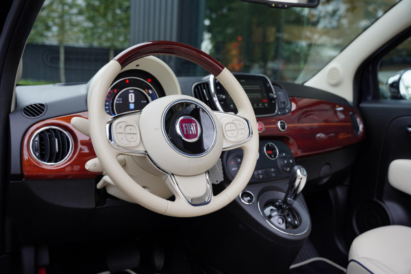 Fiat 500C Riva LTD Leder Beige Uniek 28 D.Km.