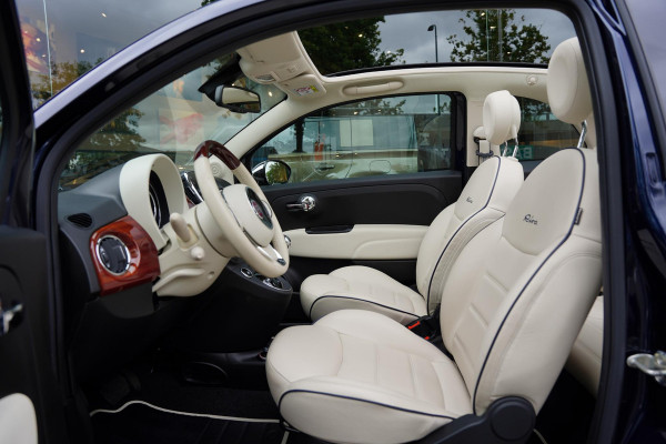 Fiat 500C Riva LTD Leder Beige Uniek 28 D.Km.