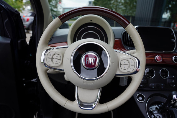 Fiat 500C Riva LTD Leder Beige Uniek 28 D.Km.