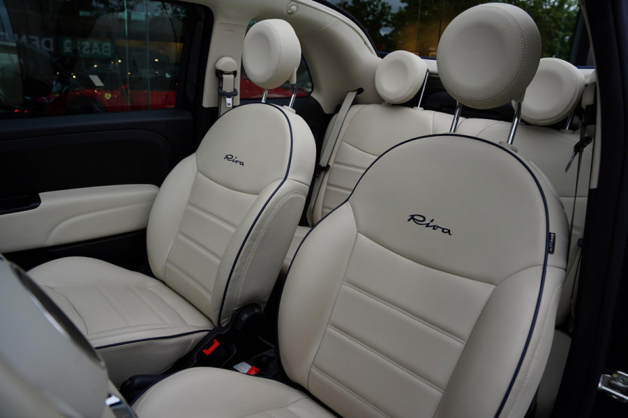 Fiat 500C Riva LTD Leder Beige Uniek 28 D.Km.