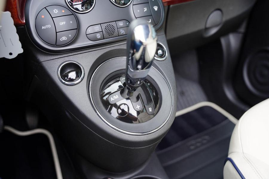 Fiat 500C Riva LTD Leder Beige Uniek 28 D.Km.