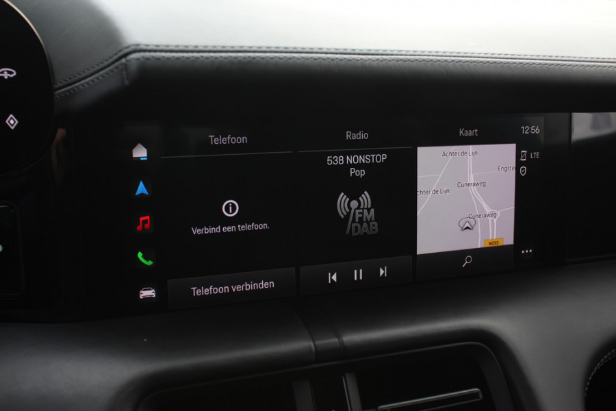 Porsche Taycan 4S Performance 84 kWh / SoH 91.3% / Panoramadak / 360Camera / Head-up / Achterasbesturing / Matrix LED / 21'' / Luchtvering / Bose / Stoelmassage / Sportchrono / Leder / Stuurverwarming / DAB / ACC