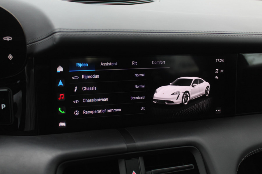 Porsche Taycan 4S Performance 84 kWh / SoH 91.3% / Panoramadak / 360Camera / Head-up / Achterasbesturing / Matrix LED / 21'' / Luchtvering / Bose / Stoelmassage / Sportchrono / Leder / Stuurverwarming / DAB / ACC