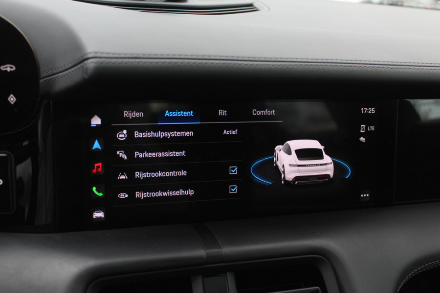 Porsche Taycan 4S Performance 84 kWh / SoH 91.3% / Panoramadak / 360Camera / Head-up / Achterasbesturing / Matrix LED / 21'' / Luchtvering / Bose / Stoelmassage / Sportchrono / Leder / Stuurverwarming / DAB / ACC