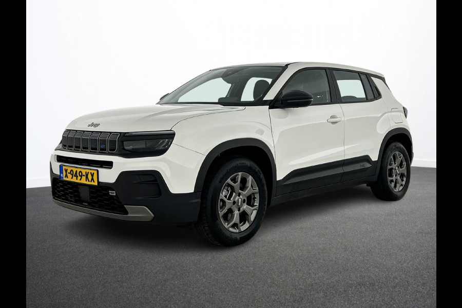 Jeep Avenger Longitude 54 kWh Airco ECC Navi Carplay PDC Achter Camera Full LED Adaptive Cruise Control Virtual Cockpit Stoelverwarming