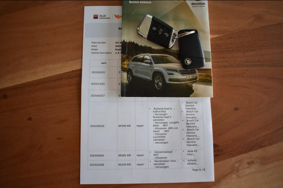 Škoda Kodiaq 1.5 TSI 7-PERS. | CAMERA | ADAPT. CRUISE CONTR. | STOELVERWARMING | APPLE CARPLAY | CANTON | ANDROID AUTO | NAP |