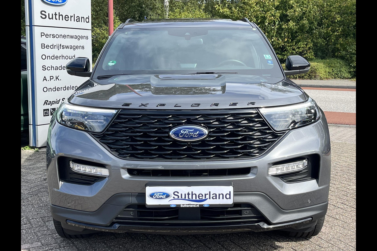 Ford Explorer 3.0 V6 EcoBoost PHEV ST-Line 457pk | Full LED | Adaptieve Cruise | Panorama Dak | Trekhaak afneembaar | 2.500kg Trekgewicht | Verlengde fabrieks garantie tot 11-2028