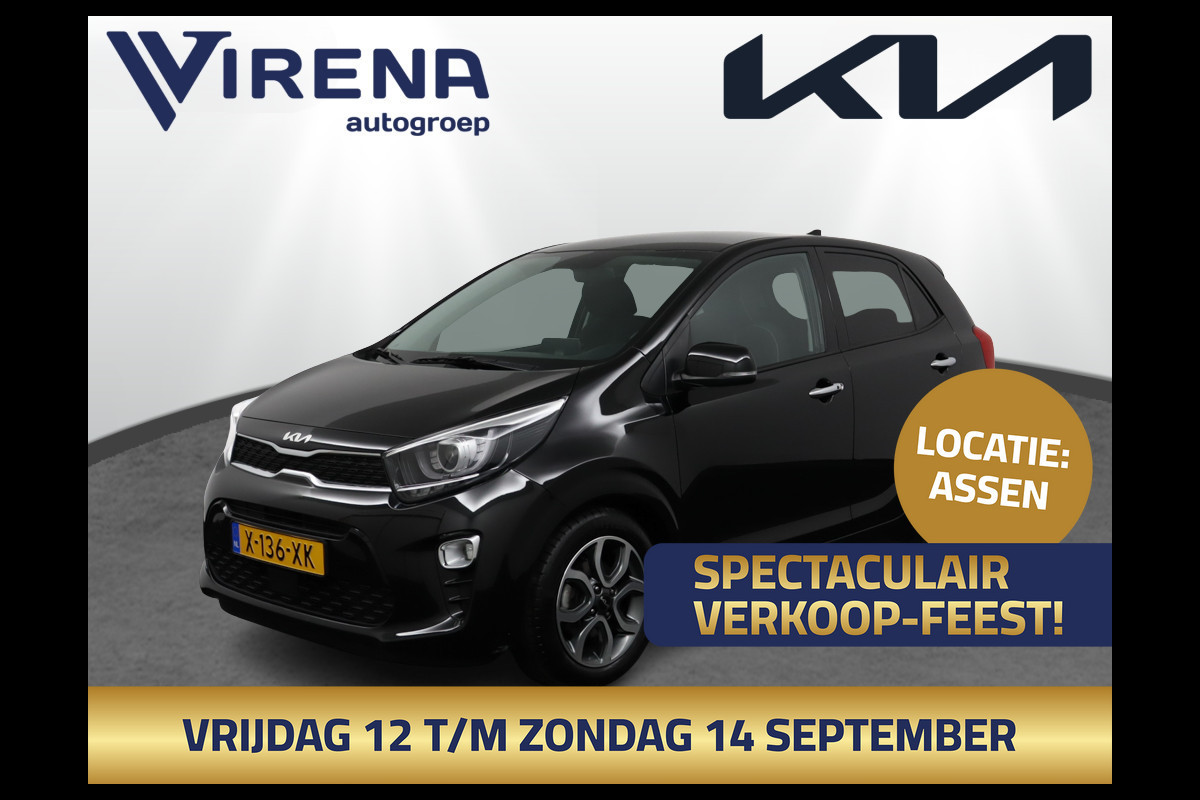 Kia Picanto 1.0 DPi DynamicPlusLine Apple Carplay/ Android Auto - Cruise Control - Navigatie - Achteruitrijcamera - Fabrieksgarantie 02-2031 Kia Picanto 1.0 DPi DynamicPlusLine Apple Carplay/ Android Auto - Cruise Control - Navigatie - Achteruitrijcamera - Fabrieksgarantie 02-2031