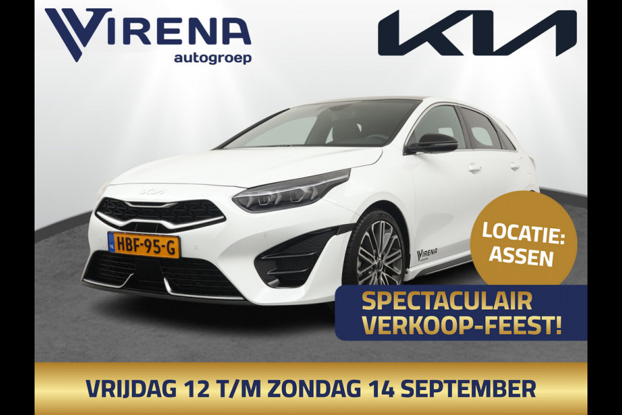 Kia Ceed 1.5 T-GDi GT-PlusLine - Rijdende Demo - Stoel/Stuurverwarming - Adaptief Cruise Control - Navigatie - Climate Control - Fabrieksgarantie Tot 2032