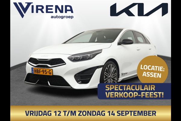 Kia Ceed 1.5 T-GDi GT-PlusLine - Rijdende Demo - Stoel/Stuurverwarming - Adaptief Cruise Control - Navigatie - Climate Control - Fabrieksgarantie Tot 2032