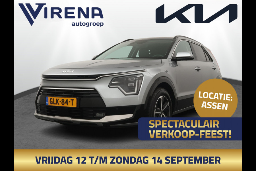 Kia Niro 1.6 GDi Hybrid DynamicPlusLine Apple Carplay/Android Auto - Cruise Control - Dodehoekdetectie - Navigatie - Stoel/Stuur Verwarming Fabrieksgarantie tot 09-2031