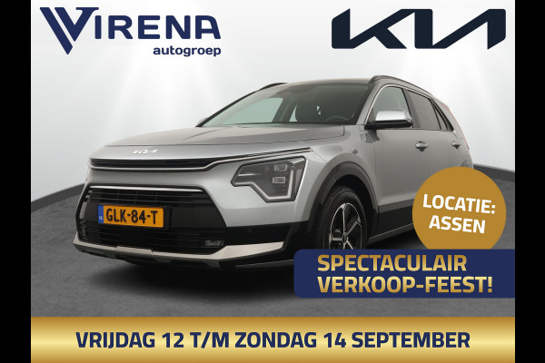 Kia Niro 1.6 GDi Hybrid DynamicPlusLine Apple Carplay/Android Auto - Cruise Control - Dodehoekdetectie - Navigatie - Stoel/Stuur Verwarming Fabrieksgarantie tot 09-2031