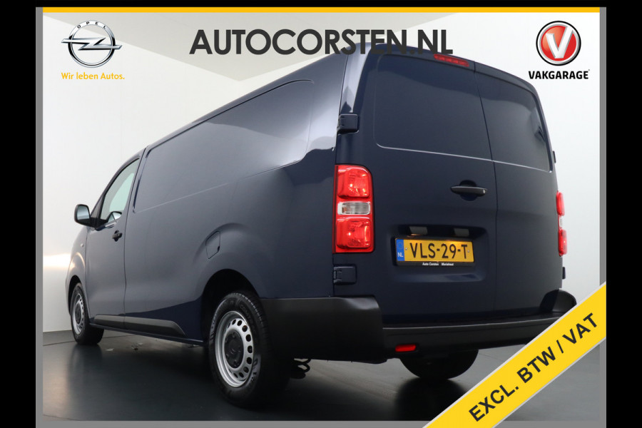 Citroën Jumpy 2.0HDI 123PK Automaat H1L3 120 XL 3-Persoons Airco Cruise Control Schuifdeur Betonplex Lat om Lat betimmering Achterdeuren Bluetooth Euro 6