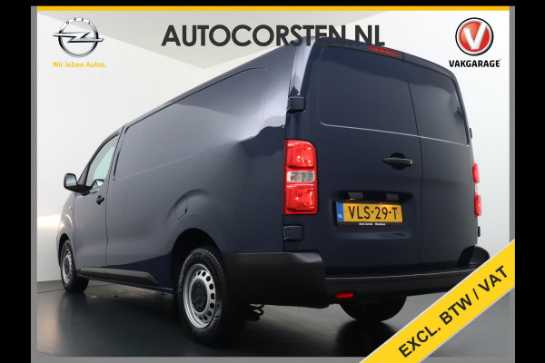 Citroën Jumpy 2.0HDI 123PK Automaat H1L3 120 XL 3-Persoons Airco Cruise Control Schuifdeur Betonplex Lat om Lat betimmering Achterdeuren Bluetooth Euro 6