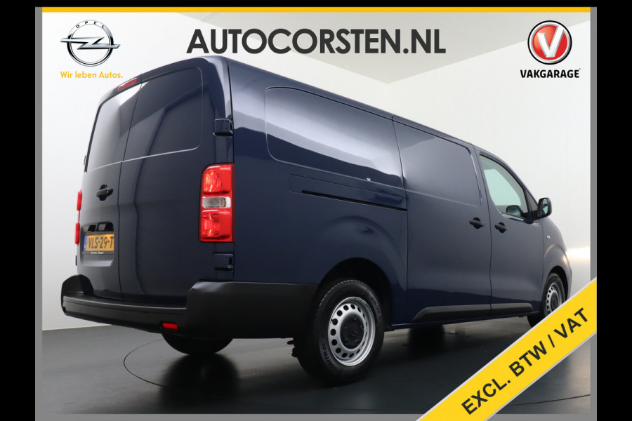 Citroën Jumpy 2.0HDI 123PK Automaat H1L3 120 XL 3-Persoons Airco Cruise Control Schuifdeur Betonplex Lat om Lat betimmering Achterdeuren Bluetooth Euro 6