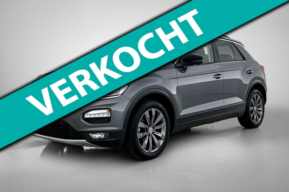 Volkswagen T-Roc 1.0 TSI Sport (VIRTUAL COCKPIT, ELEKT. ACHTERKLEP, NAVIGATIE , PARKEERSENSOREN, 1e EIGENAAR, GOED ONDERHOUDEN)