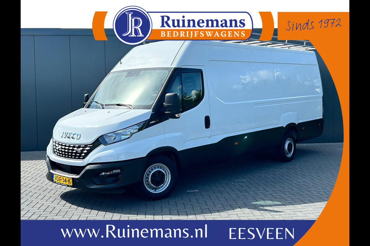 Iveco Daily 35S18 3.0 180 PK HI-MATIC AUTOM / L4H2 / 3500 KG AHG / 3 ZITS / AIRCO / NAVI / CRUISE