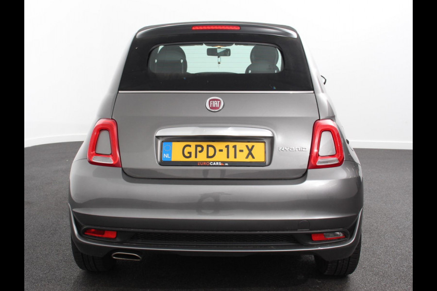 Fiat 500C 1.0 70pk Hybrid Connect Navigatie Apple Carplay/Android Auto Airco Cruise Control