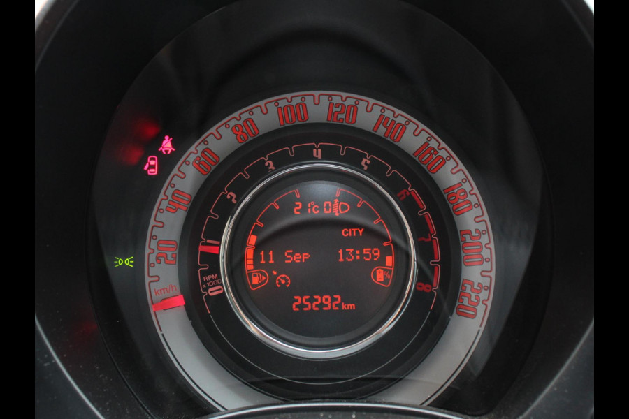 Fiat 500C 1.0 70pk Hybrid Connect Navigatie Apple Carplay/Android Auto Airco Cruise Control