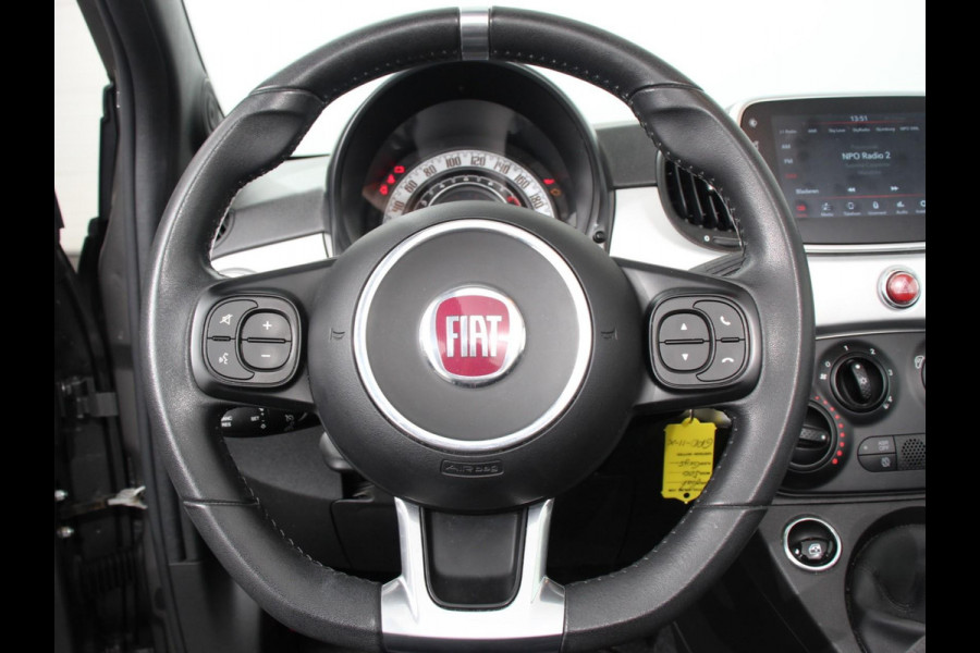 Fiat 500C 1.0 70pk Hybrid Connect Navigatie Apple Carplay/Android Auto Airco Cruise Control