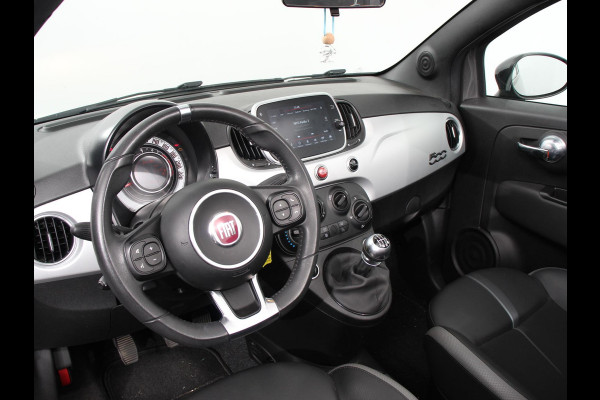 Fiat 500C 1.0 70pk Hybrid Connect Navigatie Apple Carplay/Android Auto Airco Cruise Control
