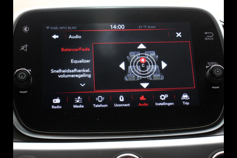 Fiat 500C 1.0 70pk Hybrid Connect Navigatie Apple Carplay/Android Auto Airco Cruise Control