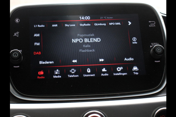 Fiat 500C 1.0 70pk Hybrid Connect Navigatie Apple Carplay/Android Auto Airco Cruise Control
