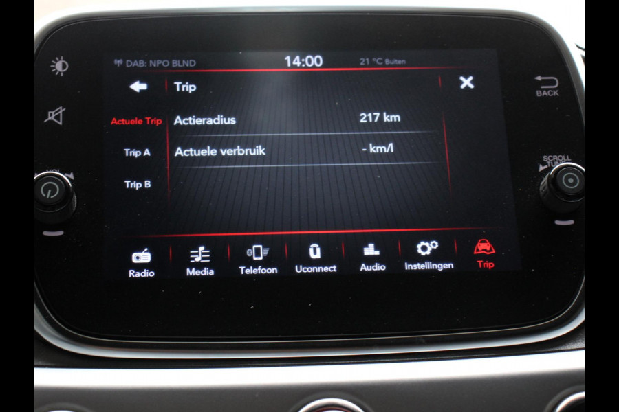Fiat 500C 1.0 70pk Hybrid Connect Navigatie Apple Carplay/Android Auto Airco Cruise Control