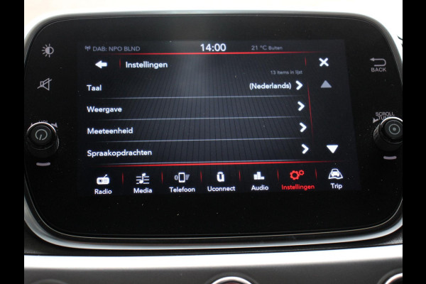 Fiat 500C 1.0 70pk Hybrid Connect Navigatie Apple Carplay/Android Auto Airco Cruise Control
