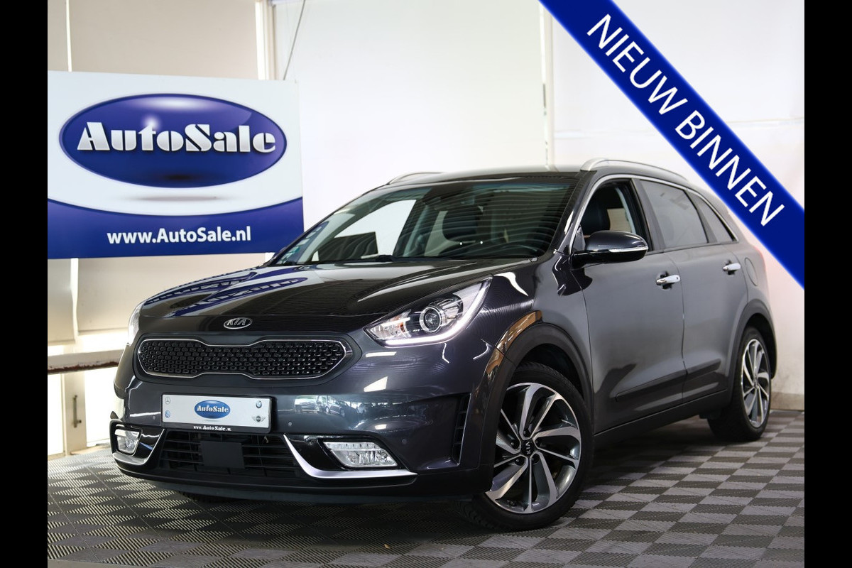 Kia Niro 1.6 GDi Hybrid Dynamic+ LEER CARPLAY ACC STUUR/STOELVW '19 Kia Niro 1.6 GDi Hybrid Dynamic+ LEER CARPLAY ACC STUUR/STOELVW '19