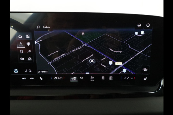 Audi Q6 e-tron Advanced edition e-tron perf 225kW/306pk 100Kwh Ha Tech Plus pakket, sportstoelen met leder, bumpers in kleur carrosserie, omgevingscamera's