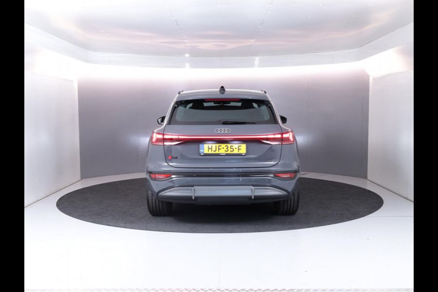 Audi Q6 e-tron Advanced edition e-tron perf 225kW/306pk 100Kwh Ha Tech Plus pakket, sportstoelen met leder, bumpers in kleur carrosserie, omgevingscamera's