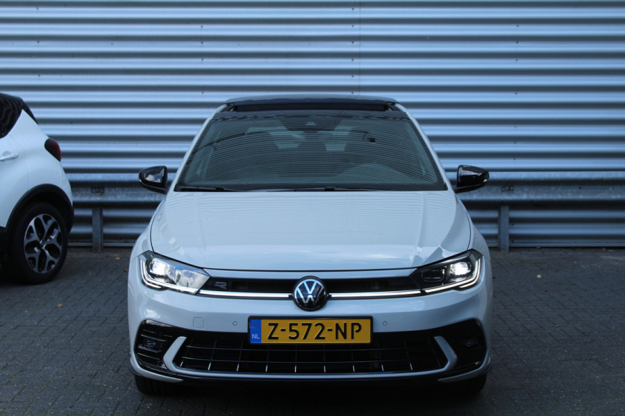 Volkswagen Polo 1.0 TSI 96pk R-Line DSG7 NL-Auto NAP Panoramadak Clima Cruise Navi Camera Dig. Cockpit IQ Light 16"LMV