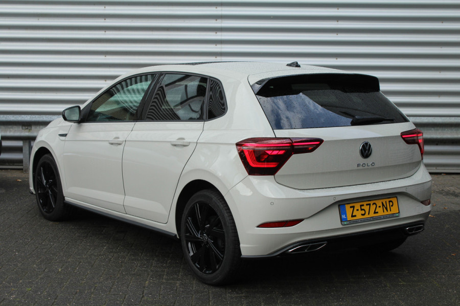 Volkswagen Polo 1.0 TSI 96pk R-Line DSG7 NL-Auto NAP Panoramadak Clima Cruise Navi Camera Dig. Cockpit IQ Light 16"LMV