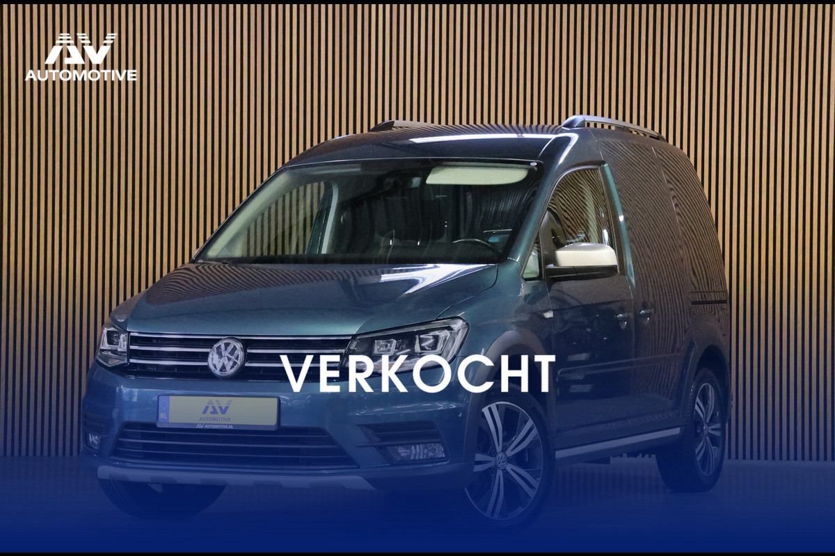 Volkswagen Caddy 1.4 TSI DSG AllTrack | Bi-Xenon | ACC | Navigatie | L+R Schuifdeur | Climatronic | Stoelverwarming | Trekhaak | MF Stuur | Automatisch inparkeren | PDC V+A | Dealer onderhouden | Nieuwe APK | Betimmering