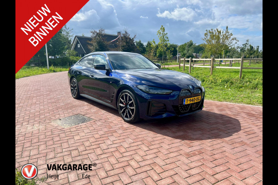BMW i4 eDrive40 84 kWh 250KW | M-Pakket | 19 Inch | NL-Auto |